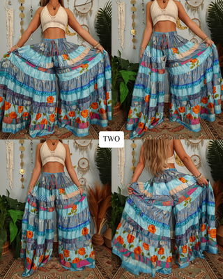 LUNA TIERED PANTS (regular)