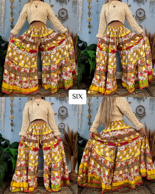 LUNA TIERED PANTS (SHORT)