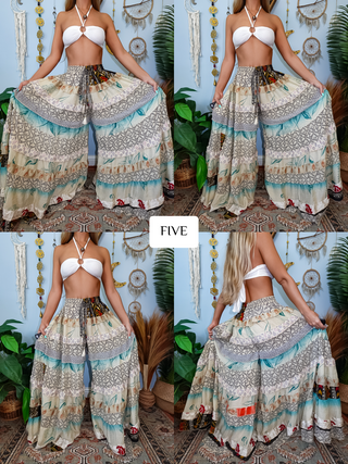 LUNA TIERED PANTS (REGULAR)