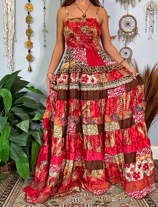 LUNA TIERED DRESS