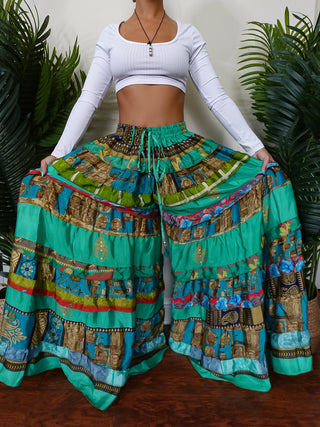 LUNA TIERED PANTS (REGULAR)