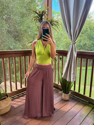 DAWN WIDE LEG TROUSERS