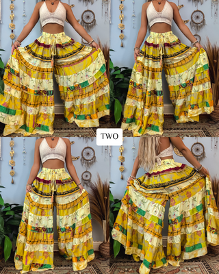 LUNA TIERED PANTS (TALL)