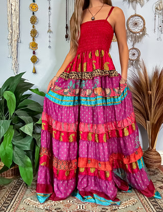 LUNA TIERED DRESS