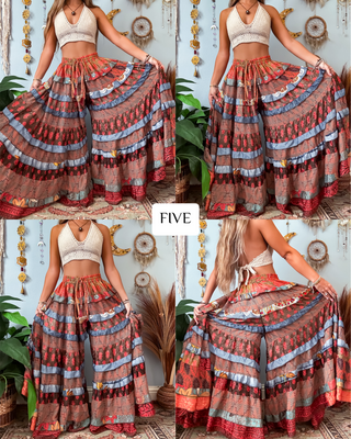 LUNA TIERED PANTS (SHORT)