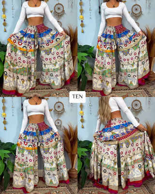 LUNA TIERED PANTS (SHORT)