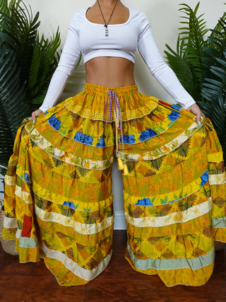 LUNA TIERED PANTS (SHORT)