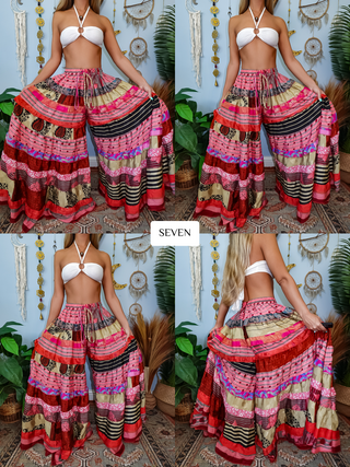 LUNA TIERED PANTS (REGULAR)