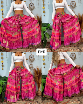 LUNA TIERED PANTS (SHORT)