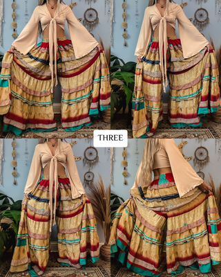 LUNA TIERED PANTS (GODDESS+)