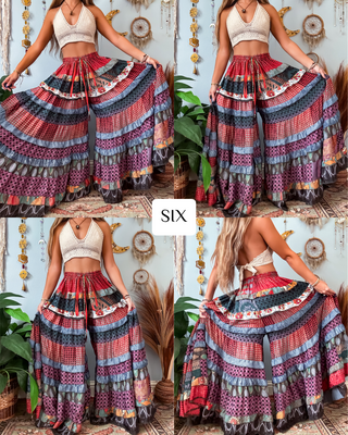 LUNA TIERED PANTS (SHORT)