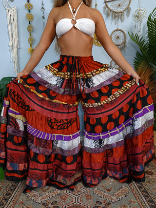 LUNA TIERED PANTS (REGULAR)