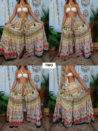 LUNA TIERED PANTS (TALL)