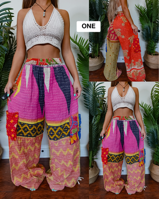 MAIA CONVERTIBLE STRAIGHT LEG / HAREM TROUSERS (TALL)