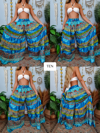LUNA TIERED PANTS (REGULAR)
