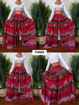 LUNA TIERED PANTS (REGULAR)