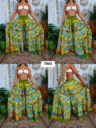 LUNA TIERED PANTS (TALL)