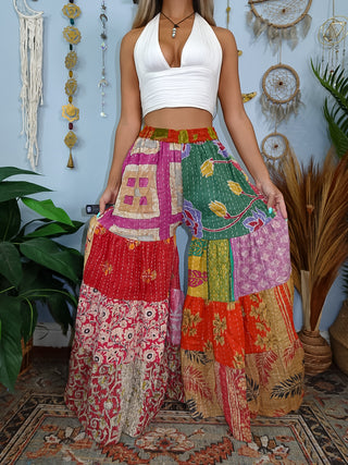 MAIA TIERED PANTS (SHORT)