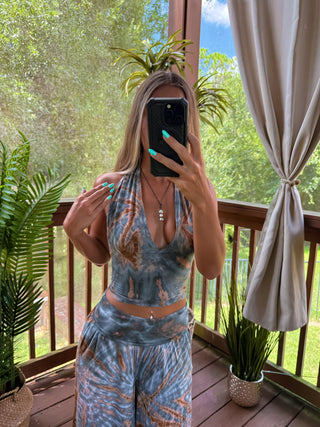 AURORA HALTER TOP