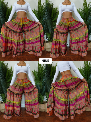 LUNA TIERED PANTS (SHORT)