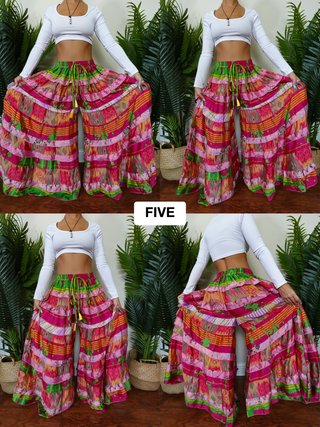 LUNA TIERED PANTS (SHORT)