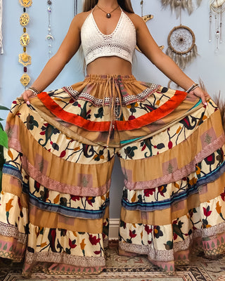 LUNA TIERED PANTS (GODDESS)