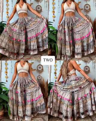 LUNA TIERED PANTS (SHORT)