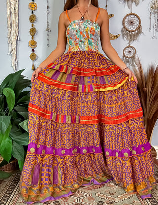 LUNA TIERED DRESS