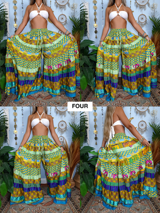 LUNA TIERED PANTS (REGULAR)