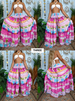 LUNA TIERED PANTS (SHORT)