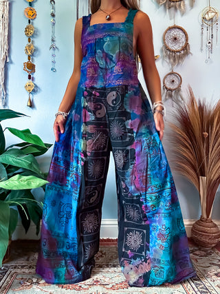 OMARI WIDE LEG OVERALLS