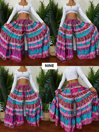 LUNA TIERED PANTS (SHORT)