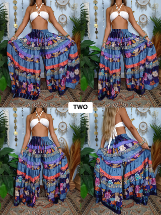 LUNA TIERED PANTS (SHORT)