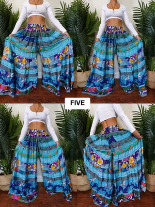 LUNA TIERED PANTS (TALL)