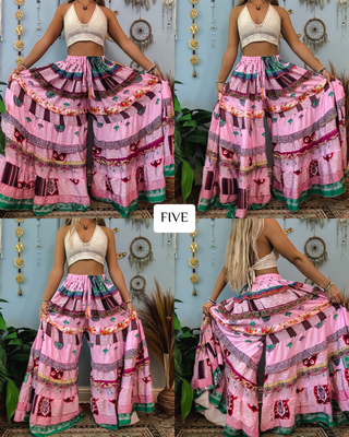 LUNA TIERED PANTS (GODDESS)