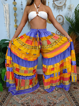 LUNA TIERED PANTS (REGULAR)