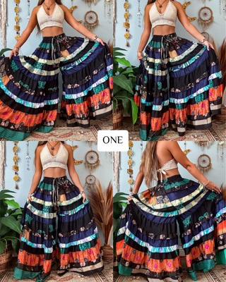 LUNA TIERED PANTS (SHORT)