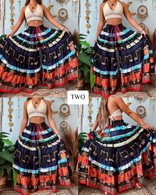 LUNA TIERED PANTS (SHORT)