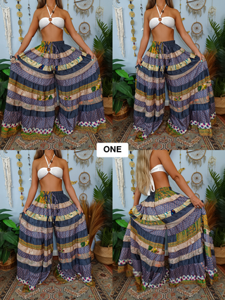LUNA TIERED PANTS (TALL)