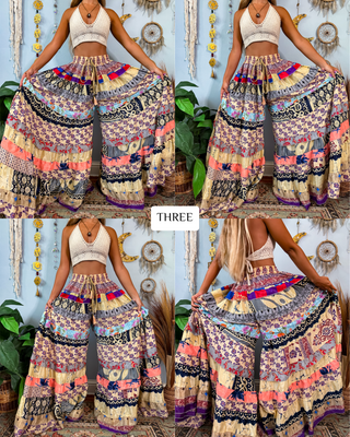LUNA TIERED PANTS (TALL)