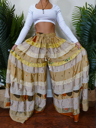 LUNA TIERED PANTS (REGULAR)