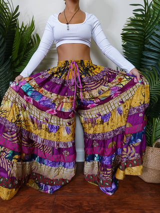 LUNA TIERED PANTS (GODDESS+)