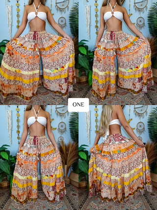 LUNA TIERED PANTS (SHORT)