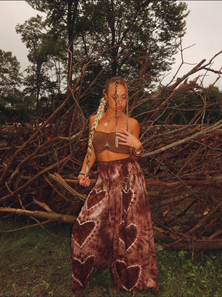 AMORE WIDE LEG TROUSERS