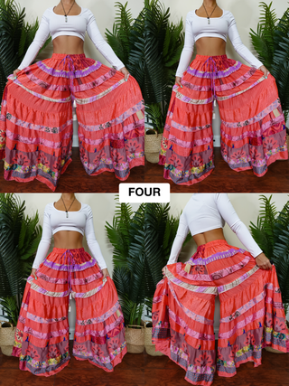 LUNA TIERED PANTS (SHORT)