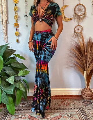 AURORA BELL BOTTOMS - BLACK