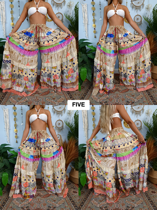 LUNA TIERED PANTS (TALL)