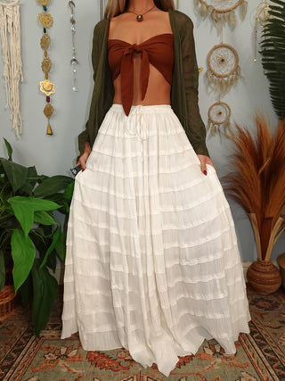LUELLA TIERED SKIRT