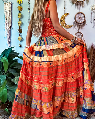 LUNA TIERED DRESS