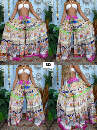 LUNA TIERED PANTS (TALL)